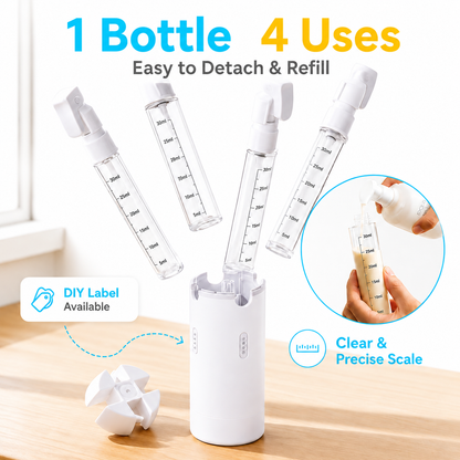 4-in-1 Travel Dispenser